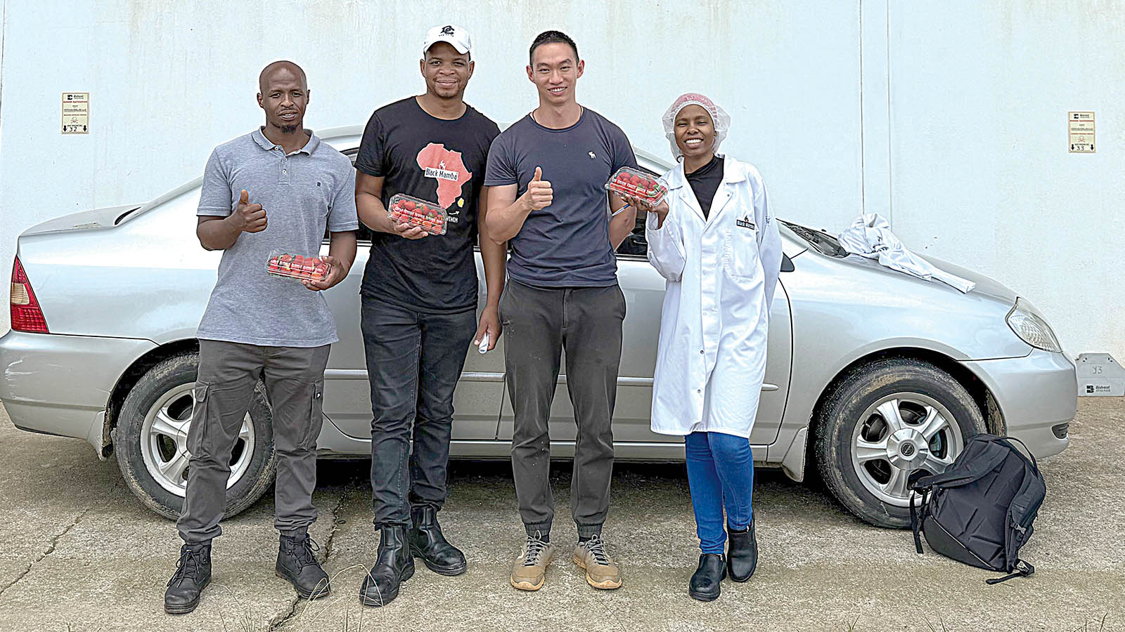Eswatini strawberries enter international markets